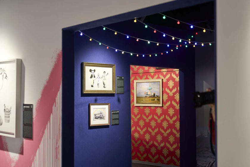 Wystawa The Mystery of Banksy – A Genius Mind, hala IASE, Wrocław