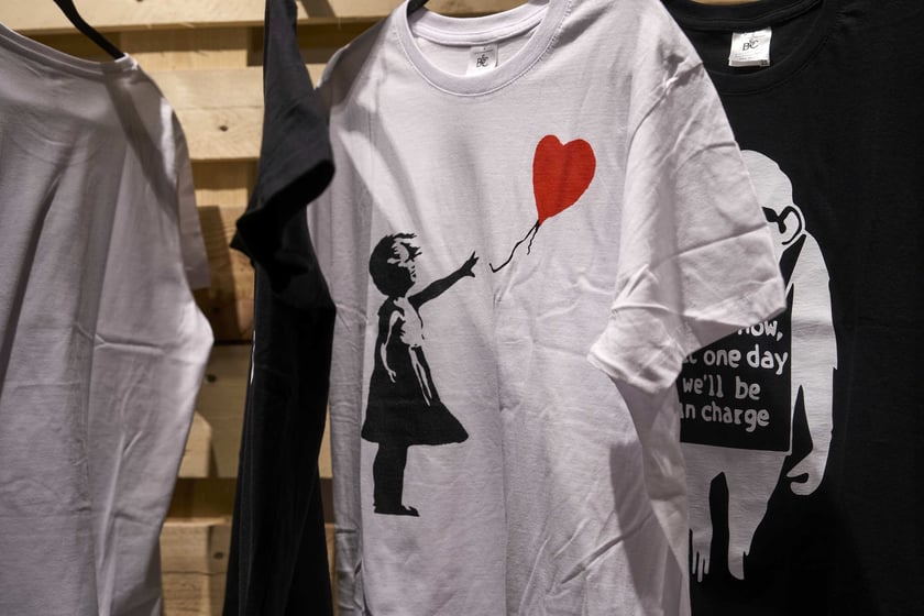 Wystawa The Mystery of Banksy – A Genius Mind, hala IASE, Wrocław
