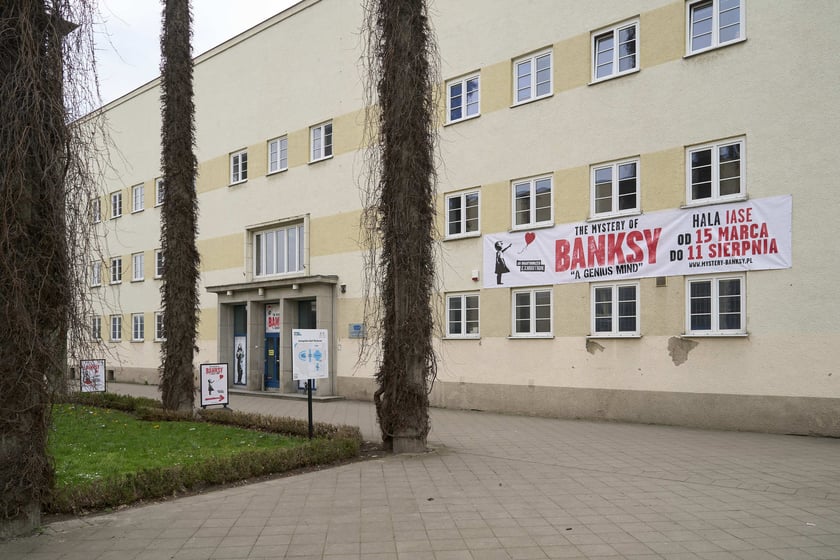 Wystawa The Mystery of Banksy – A Genius Mind, hala IASE, Wrocław