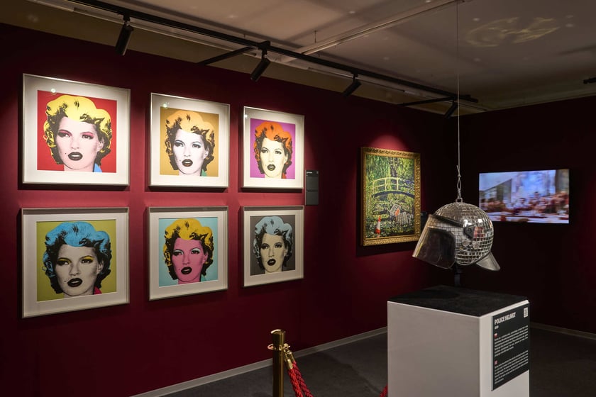 Wystawa The Mystery of Banksy – A Genius Mind, hala IASE, Wrocław