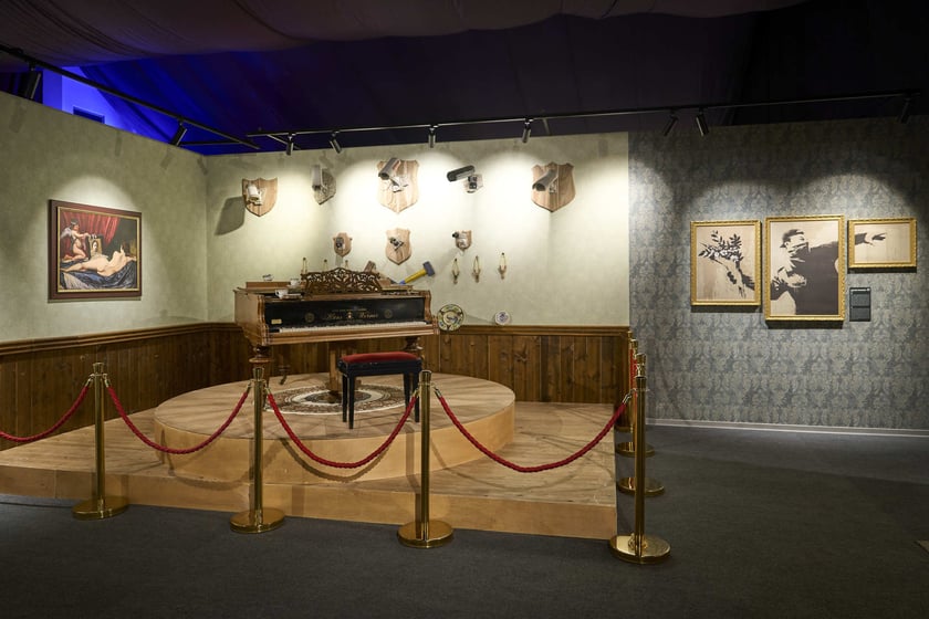 Wystawa The Mystery of Banksy – A Genius Mind, hala IASE, Wrocław