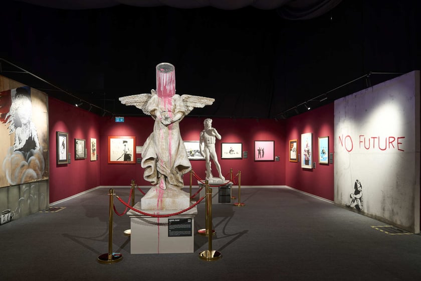 Wystawa The Mystery of Banksy – A Genius Mind, hala IASE, Wrocław