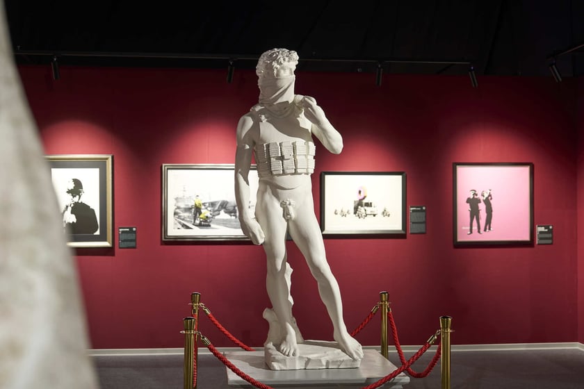 Wystawa The Mystery of Banksy – A Genius Mind, hala IASE, Wrocław