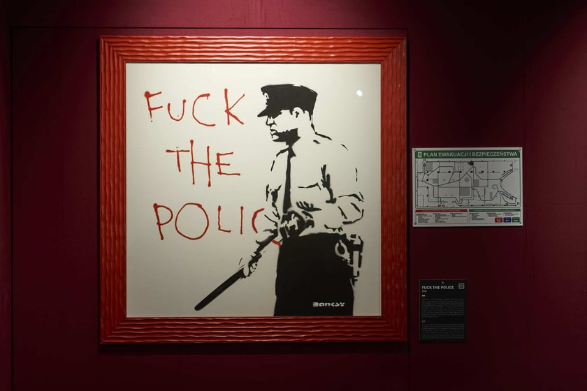 Wystawa The Mystery of Banksy – A Genius Mind, hala IASE, Wrocław