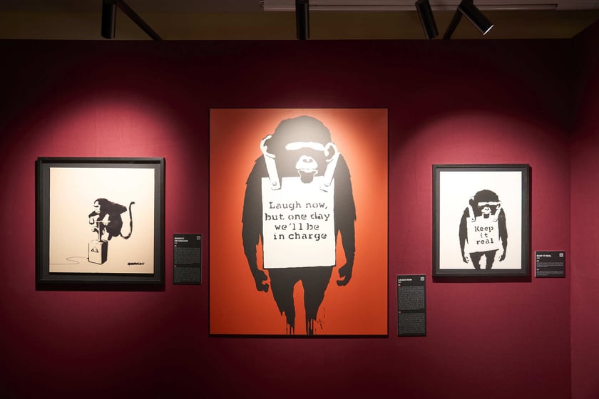 Wystawa The Mystery of Banksy – A Genius Mind, hala IASE, Wrocław