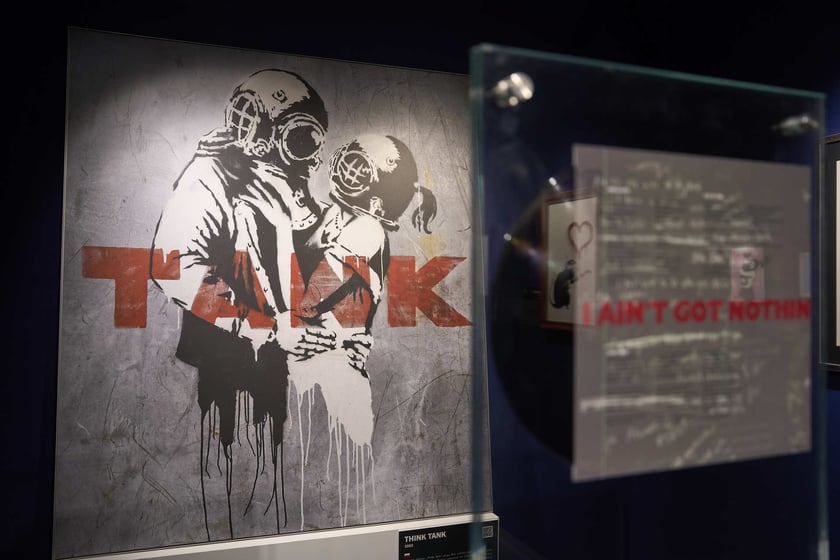 Wystawa The Mystery of Banksy – A Genius Mind, hala IASE, Wrocław