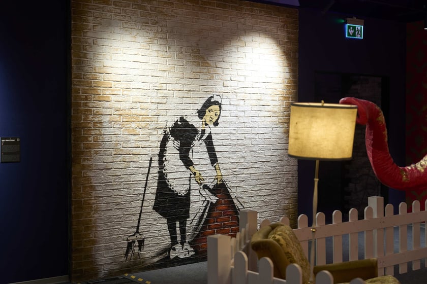 Wystawa The Mystery of Banksy – A Genius Mind, hala IASE, Wrocław