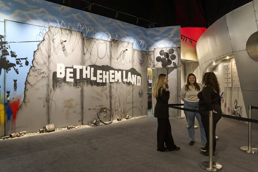 Wystawa The Mystery of Banksy – A Genius Mind, hala IASE, Wrocław