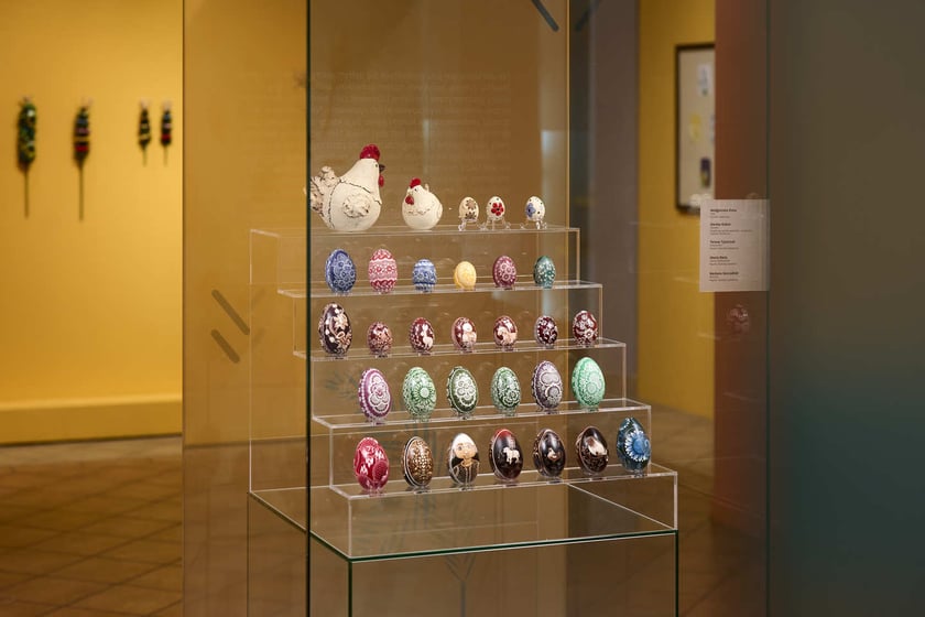 Wspaniałe rękodzieło z okazji Wielkanocy na wystawie w Muzeum Etnograficznym