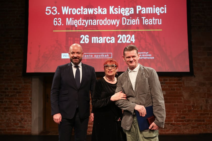 53. Wrocławska Księga Pamięci z okazji 63. Międzynarodowego Dnia Teatru