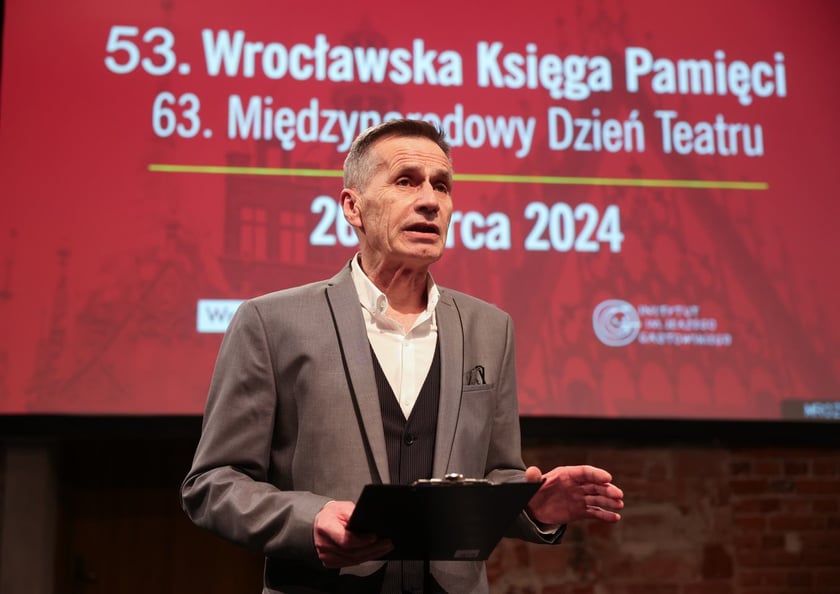 53. Wrocławska Księga Pamięci z okazji 63. Międzynarodowego Dnia Teatru