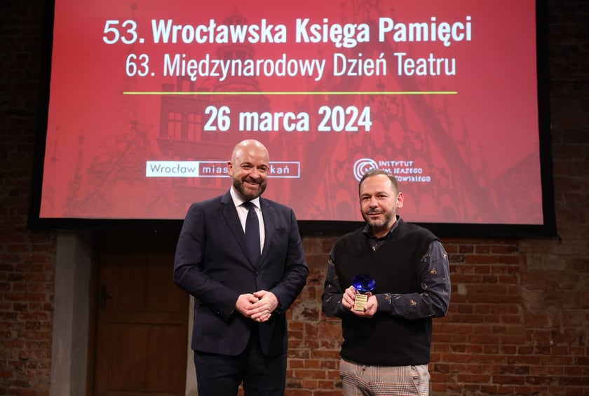 53. Wrocławska Księga Pamięci z okazji 63. Międzynarodowego Dnia Teatru