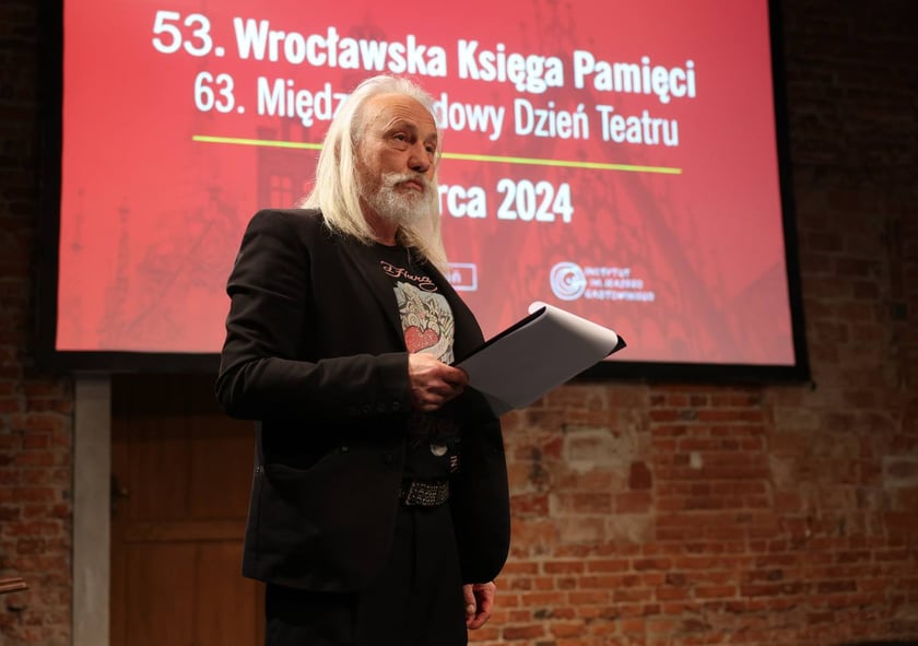 53. Wrocławska Księga Pamięci z okazji 63. Międzynarodowego Dnia Teatru