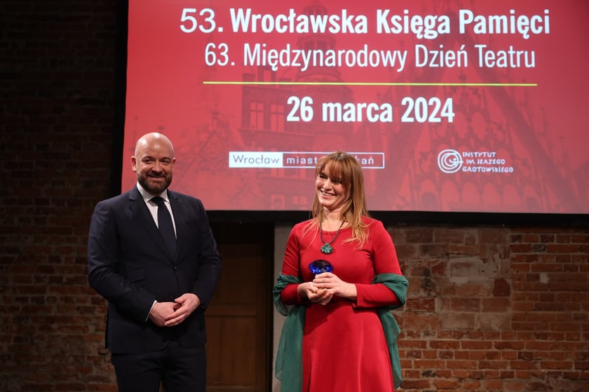 53. Wrocławska Księga Pamięci z okazji 63. Międzynarodowego Dnia Teatru