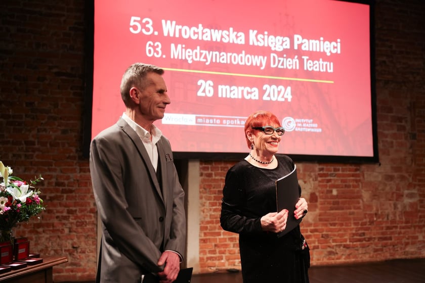 53. Wrocławska Księga Pamięci z okazji 63. Międzynarodowego Dnia Teatru