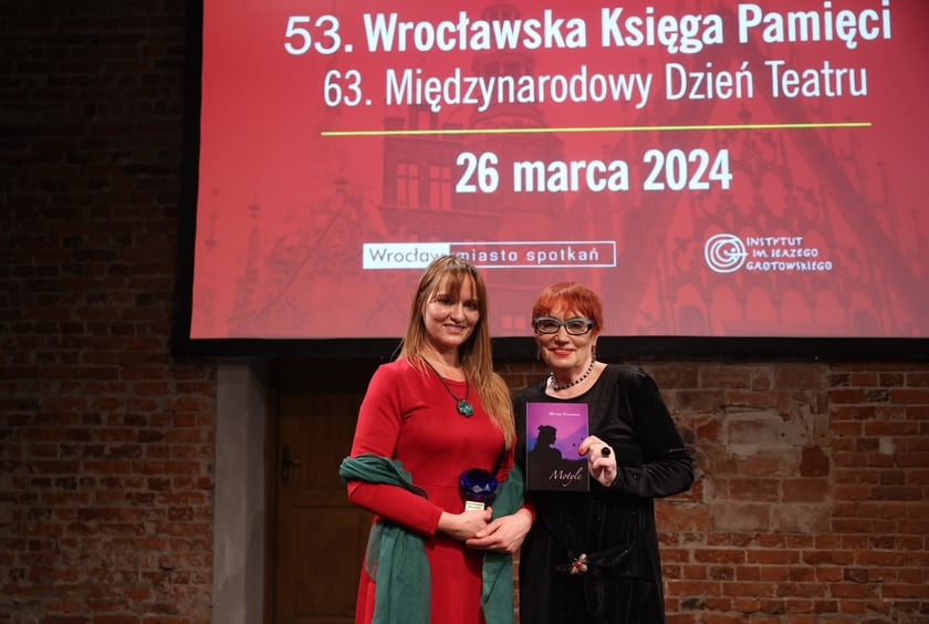 53. Wrocławska Księga Pamięci z okazji 63. Międzynarodowego Dnia Teatru