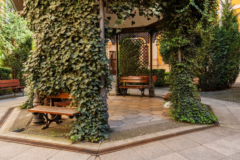 Wirydarz Instytutu Filologicznego Uniwersytetu Wrocławskiego