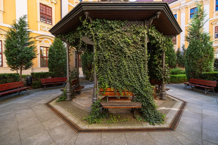 Wirydarz Instytutu Filologicznego Uniwersytetu Wrocławskiego