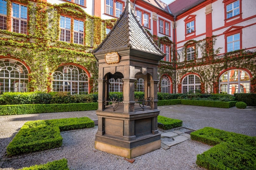 Wirydarz Zakładu Narodowego im. Ossolińskich