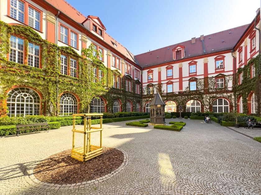 Wirydarz Zakładu Narodowego im. Ossolińskich