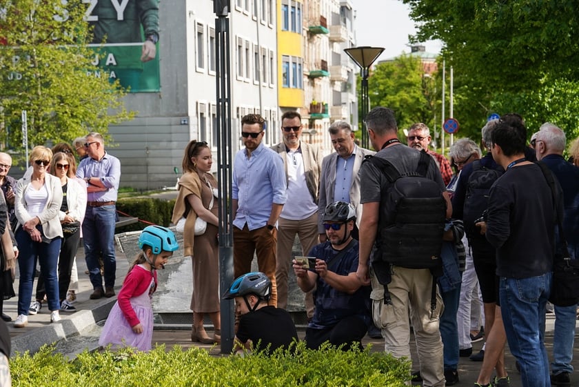 Odsłonięcie krasnala Siwka, 28 kwietnia 2024 roku