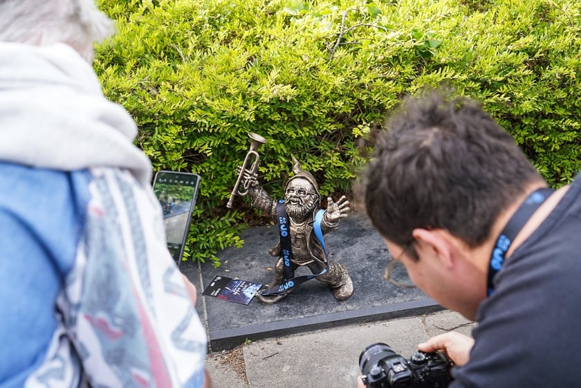 Odsłonięcie krasnala Siwka, 28 kwietnia 2024 roku