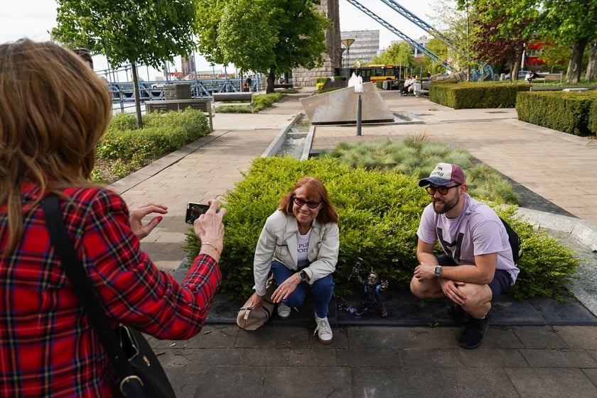 Odsłonięcie krasnala Siwka, 28 kwietnia 2024 roku