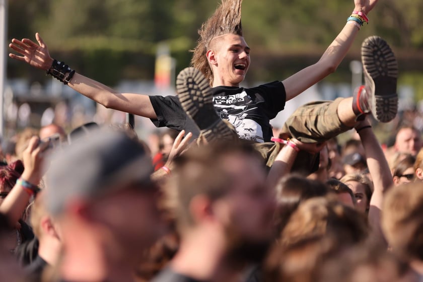 Festiwal 3-Majówka we Wrocławiu - drugi dzień koncertów i zabawa publiczności