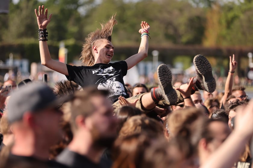 Festiwal 3-Majówka we Wrocławiu - drugi dzień koncertów i zabawa publiczności