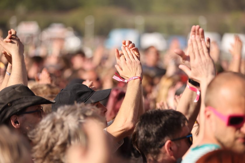 Festiwal 3-Majówka we Wrocławiu - drugi dzień koncertów i zabawa publiczności