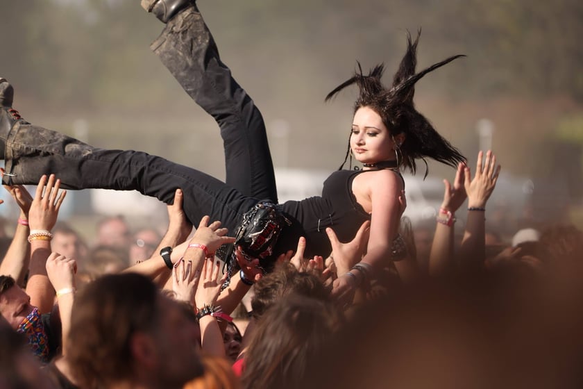 Festiwal 3-Majówka we Wrocławiu - drugi dzień koncertów i zabawa publiczności