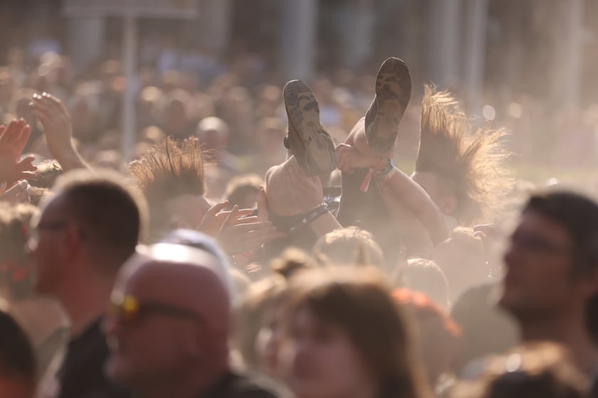 Festiwal 3-Majówka we Wrocławiu - drugi dzień koncertów i zabawa publiczności