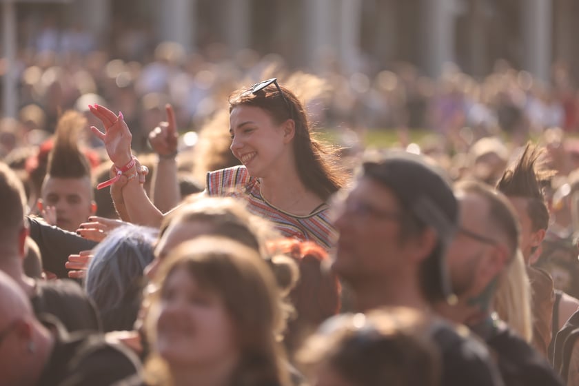 Festiwal 3-Majówka we Wrocławiu - drugi dzień koncertów i zabawa publiczności