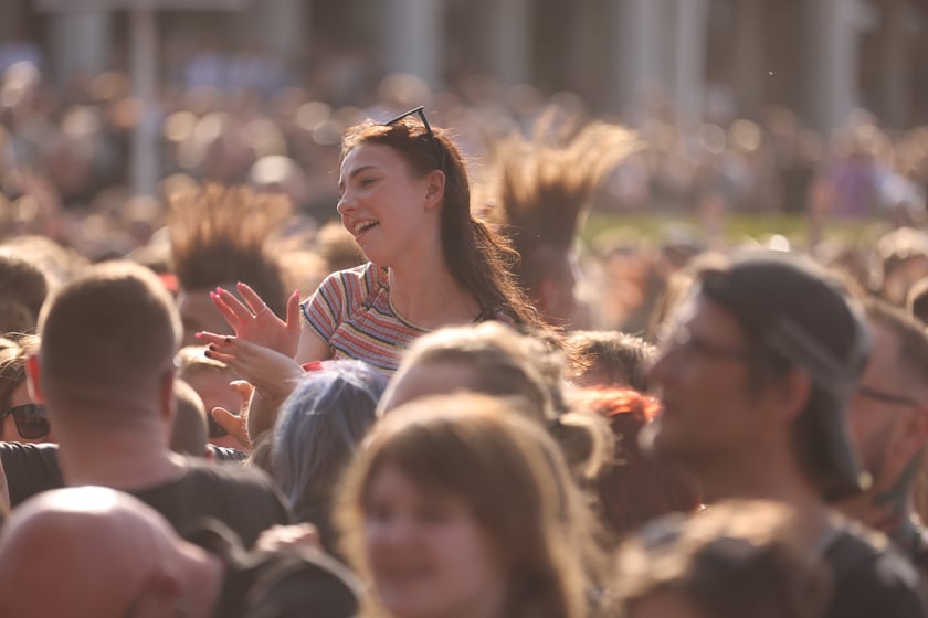 Festiwal 3-Majówka we Wrocławiu - drugi dzień koncertów i zabawa publiczności