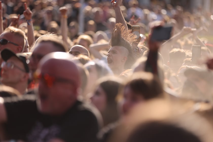 Festiwal 3-Majówka we Wrocławiu - drugi dzień koncertów i zabawa publiczności