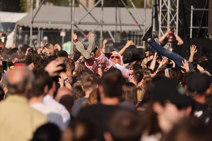 Festiwal 3-Majówka we Wrocławiu - drugi dzień koncertów i zabawa publiczności