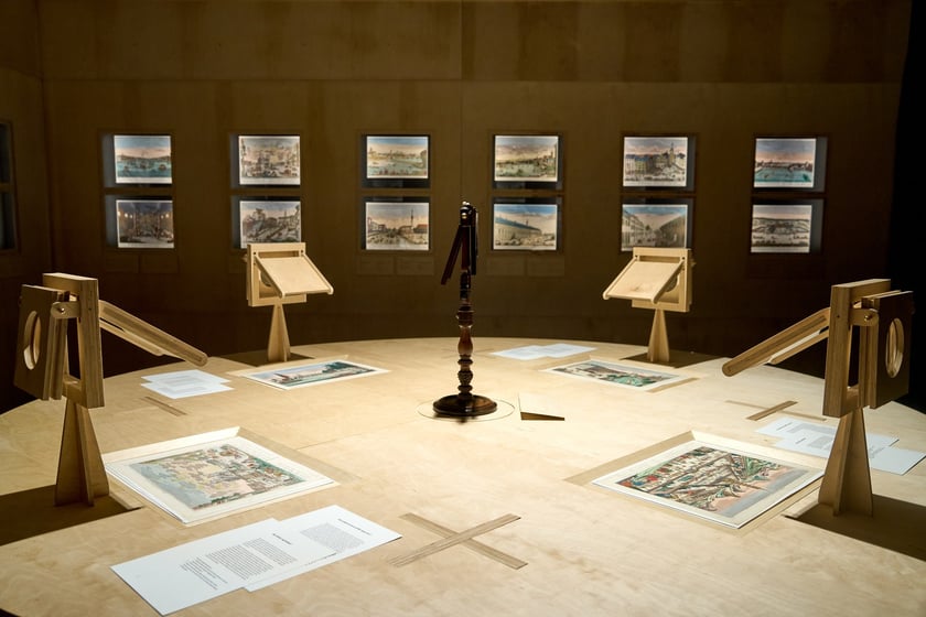 Wystawa &bdquo;Vue d&rsquo;optique i maszyny optyczne&rdquo; w Muzeum Architektury do 4 sierpnia