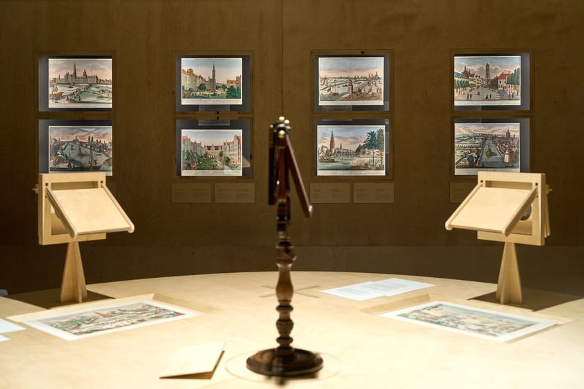 Wystawa &bdquo;Vue d&rsquo;optique i maszyny optyczne&rdquo; w Muzeum Architektury do 4 sierpnia