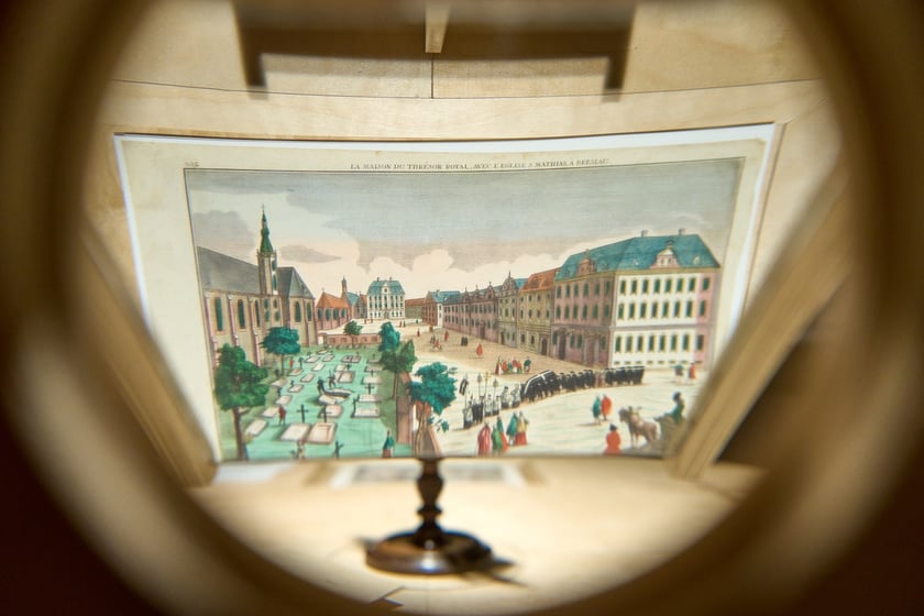 Wystawa &bdquo;Vue d&rsquo;optique i maszyny optyczne&rdquo; w Muzeum Architektury do 4 sierpnia