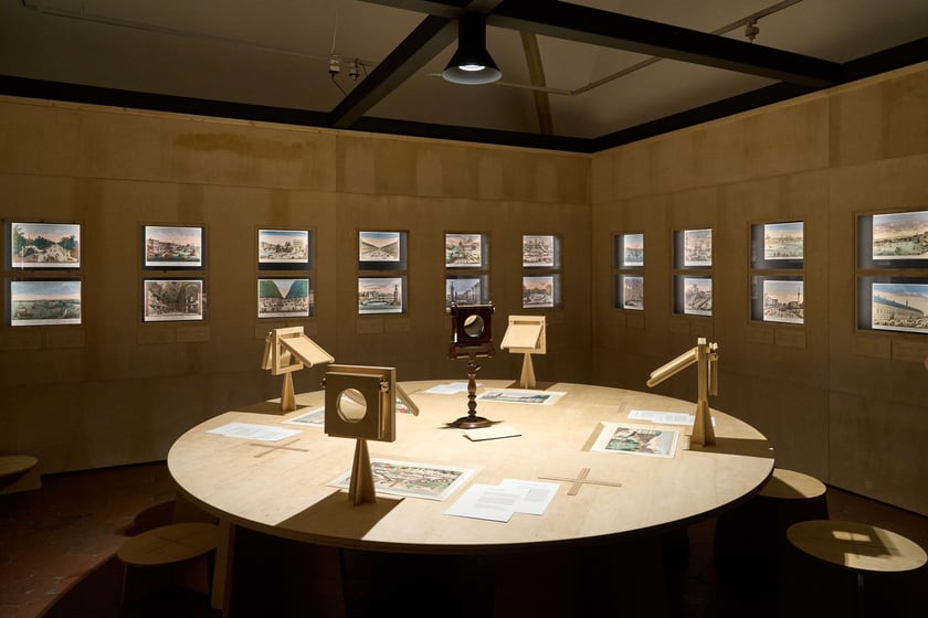 Wystawa &bdquo;Vue d&rsquo;optique i maszyny optyczne&rdquo; w Muzeum Architektury do 4 sierpnia