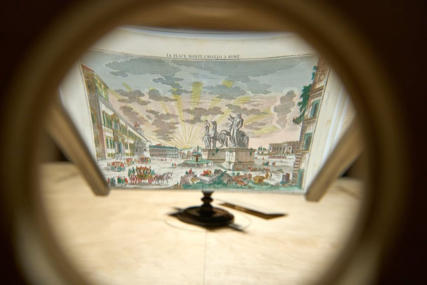 Wystawa &bdquo;Vue d&rsquo;optique i maszyny optyczne&rdquo; w Muzeum Architektury do 4 sierpnia