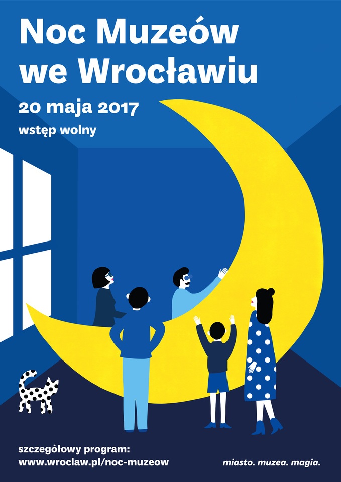 Plakat Joanny Gniady na Noc Muze&oacute;w 2017