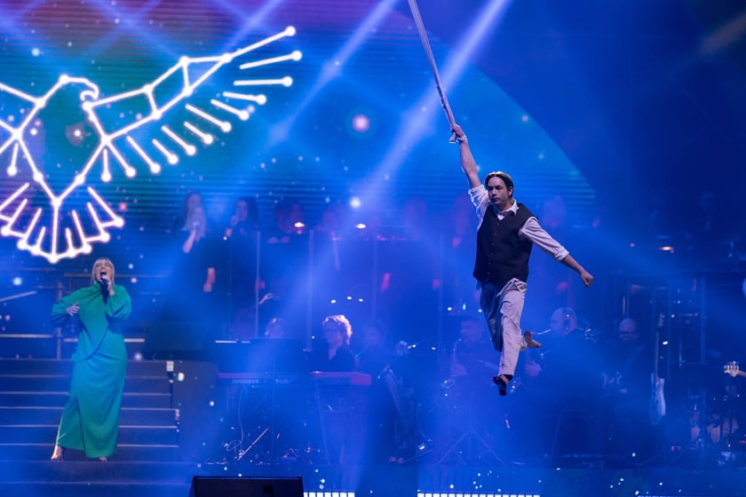 Wielkie show w Hali stulecia. Koncert "Gwiazdozbiór Aniołów. In varietae concordia".