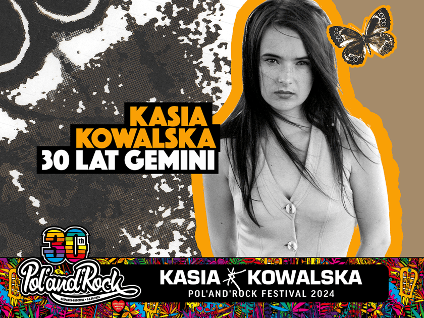 Kto zagra na Dużej Scenie Pol'and'Rock Festival 2024? Kasia Kowalska