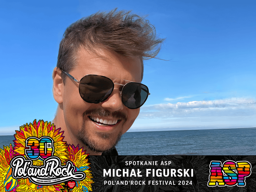 Goście ASP na Pol'and'Rock Festival 2024 - Michał Figurski