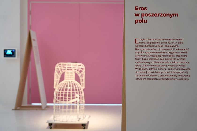 Prace Marii Pinińskiej-Bereś na wystawie w Pawilonie Czterech Kopuł we Wrocławiu