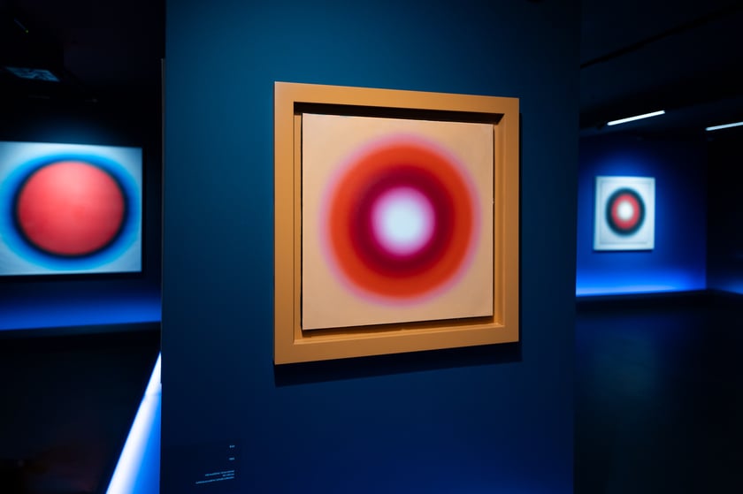 Prace Wojciecha Fangora na wystawie &bdquo;American Dream&rdquo; w Krupa Art Foundation