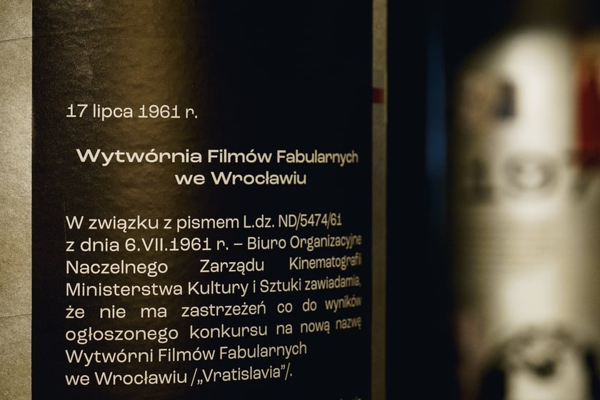 Wystawa 70-lecia Wytw&oacute;rni Film&oacute;w Fabularnych w Muzeum Teatru