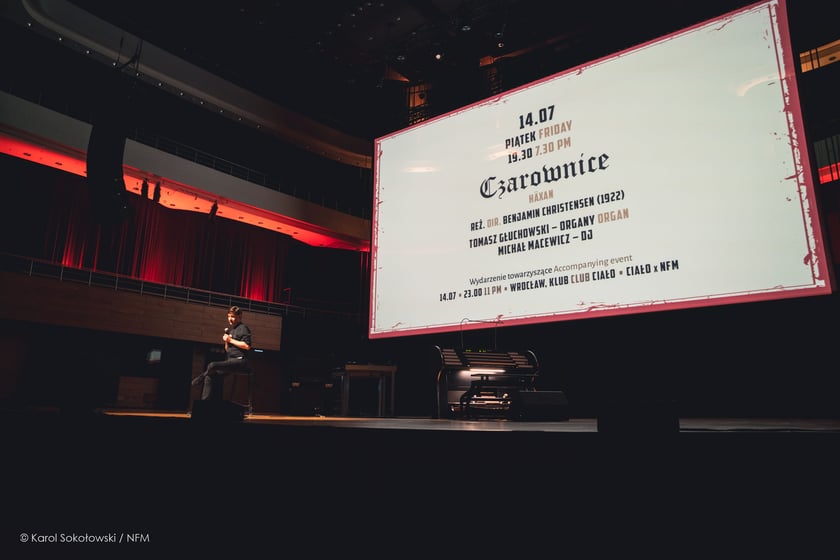 Kino organowe w Narodowym Forum Muzyki &ndash; tu seans &bdquo;Czarownic&rdquo; z 2023 roku