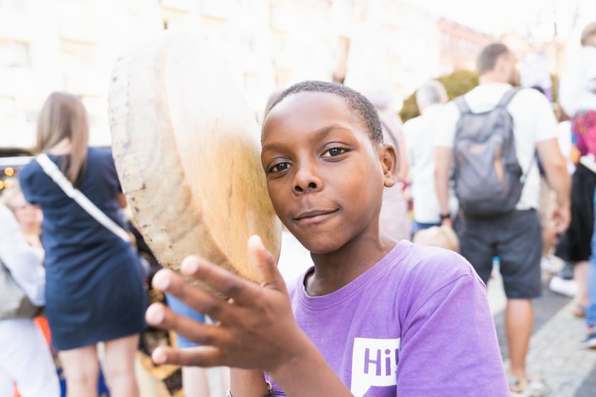 Kolorowa parada Lelenfant na ulicach Wrocławia, 29.07.2024